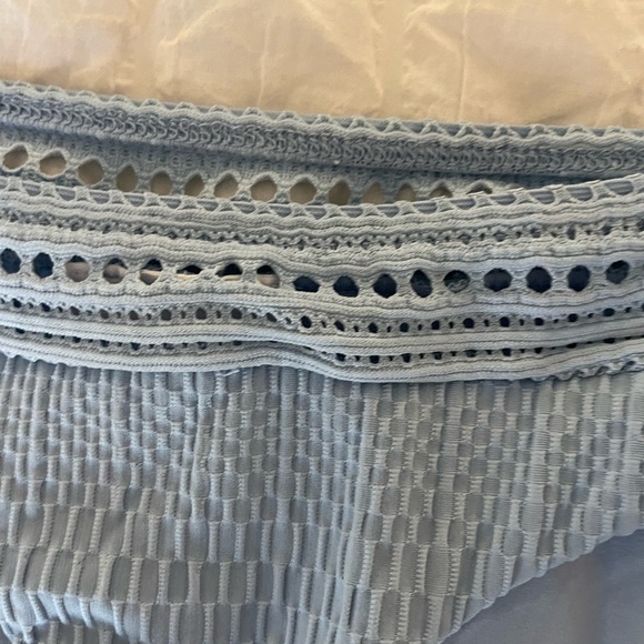 Robin Piccone Perla pacific blue textured bikini bottom - Picture 7 of 7